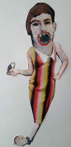 Voque Monster by Jay Rechsteiner, collage