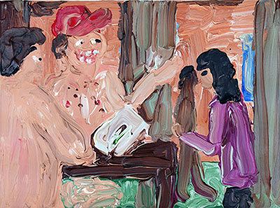 Bad Painting 336 by Jay Rechsteiner, Thailand, tourists