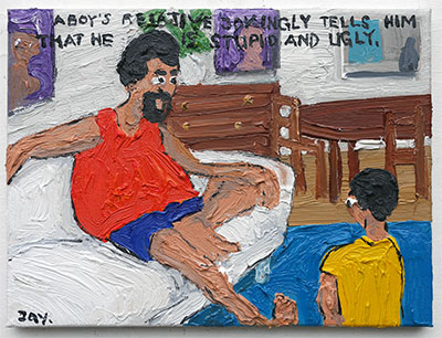Bad Painting 422 by Jay Rechsteiner