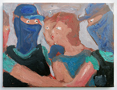 ICE arresting immigrant